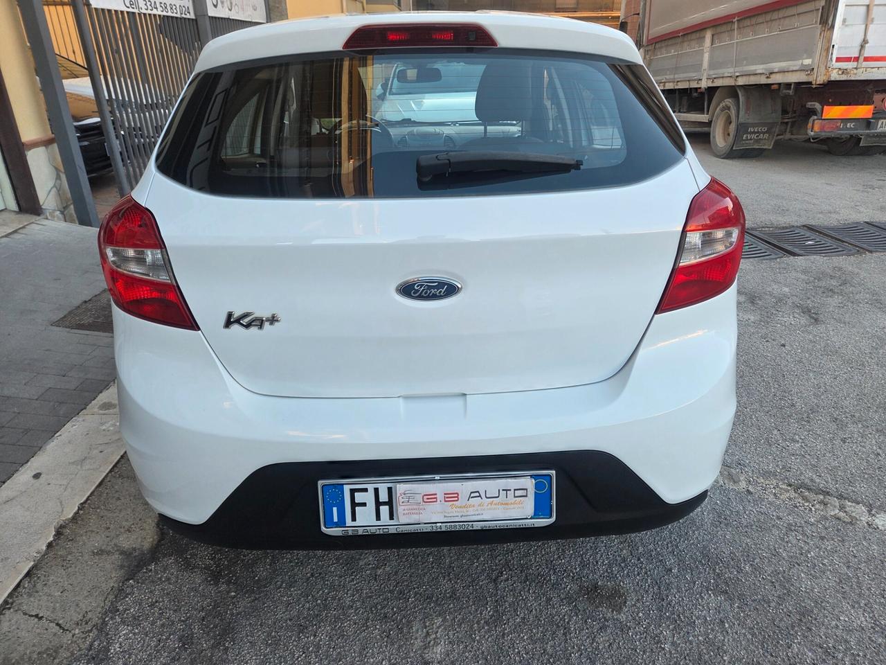 FORD KA 1.2 BENZINA 4 CILINDRI KM CERTIFICATI