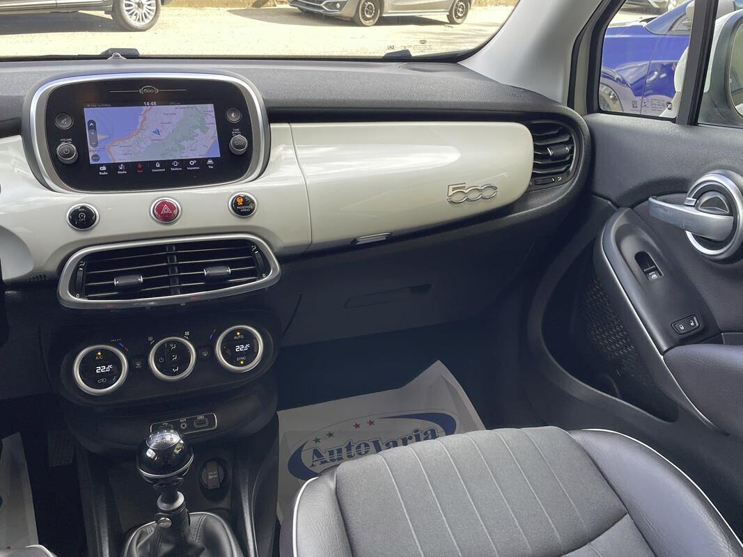 Fiat 500X 1.6 MultiJet 120 CV Lounge "UCONNECT 7" HD Live Navigatore, Fari Bixeno, Telecamera"