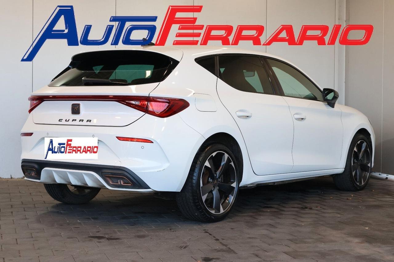 Cupra Leon 1.4 TSI 19" APPLE CAR PLAY GUIDA DI 2°LIVELLO CRUISE ADATTIVO FULL LED SENS PARK X2 LINE ASSIST