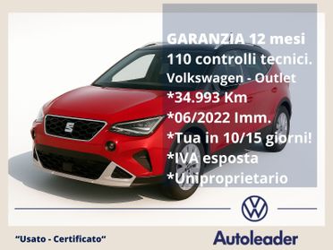 Seat Arona 1.0 TGI XPERIENCE SOLO 34mila km