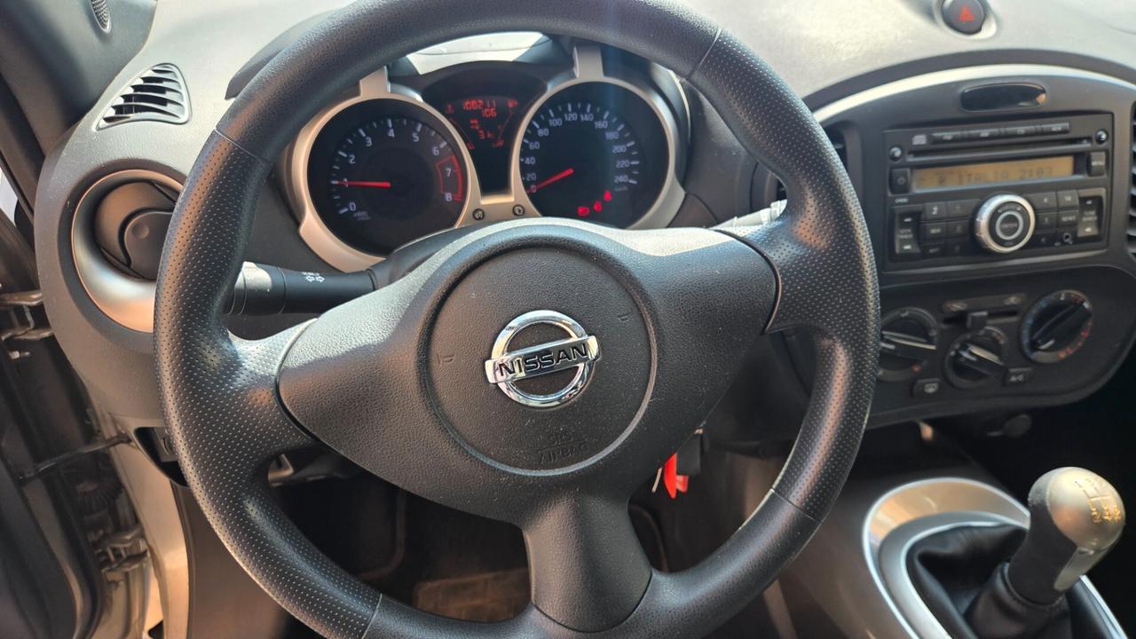 Nissan Juke 1.6 Tekna unico proprietario neo patentati