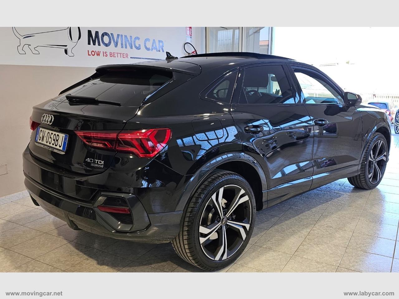 AUDI Q3 SPB 40 TDI qu. S tr. S line edition AUDI Q3 SPB S LINE INDENTITY BLACK TETTO...