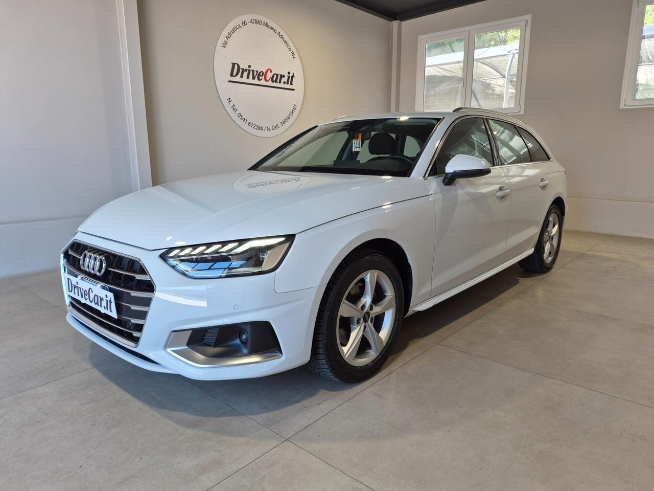 Audi A4 AVANT 35 2.0 TDI MHEV 163CV S-TRONIC LED NAVI MMI PLUS APPLE CAR PLAY/ANDROID AUTO VIRTUAL COCKPIT PLUS ACC LUCI AMBIENTE