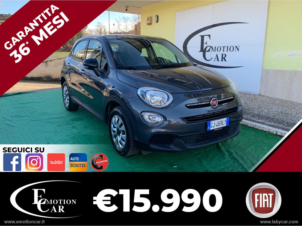 FIAT 500X 1.3 M.Jet 95 CV Sport - 2022