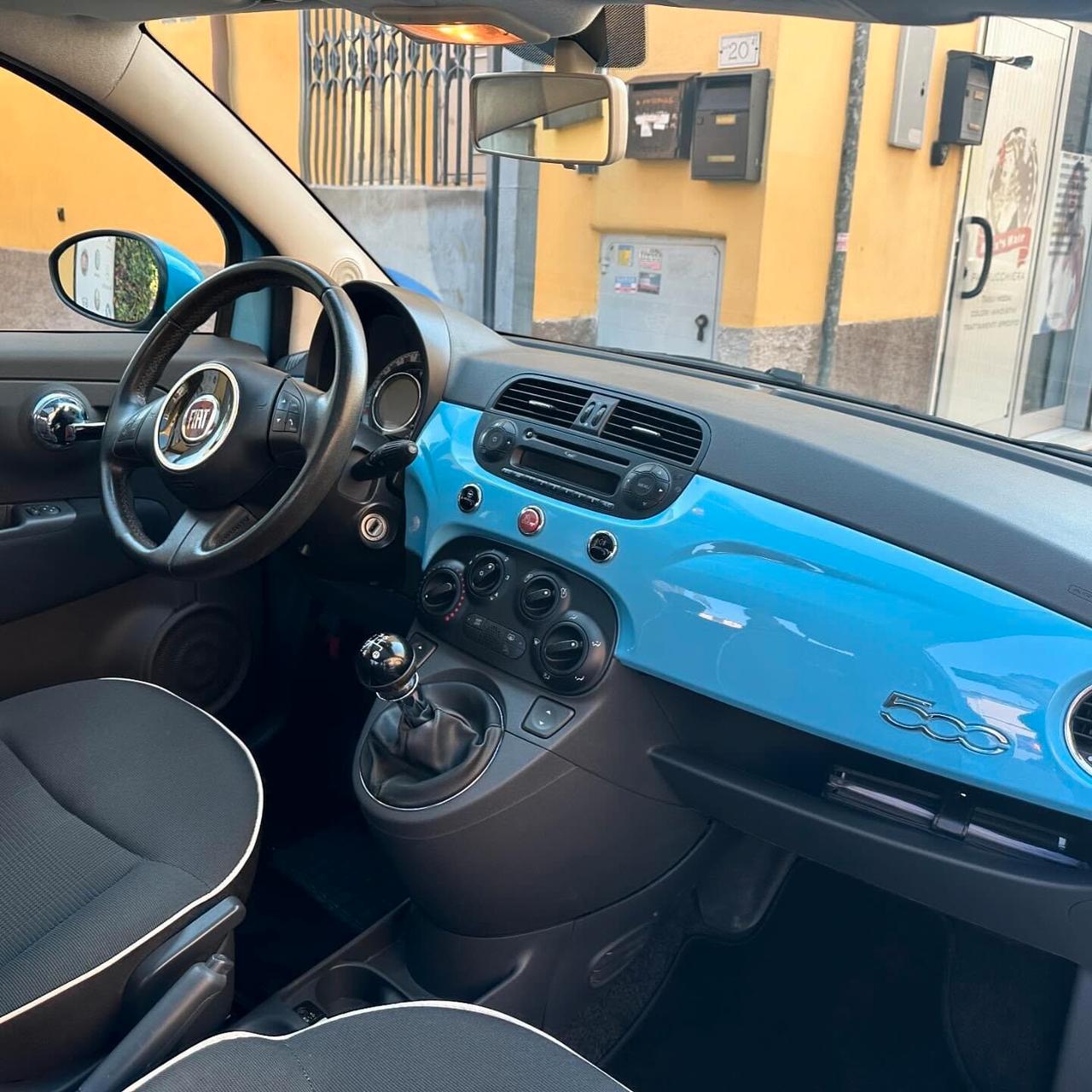 Fiat 500 1.2 Lounge EURO 6 TETTO PANORAMICO GOMMATA PERFETTA SEMPRE GARAGE FINANZIABILE