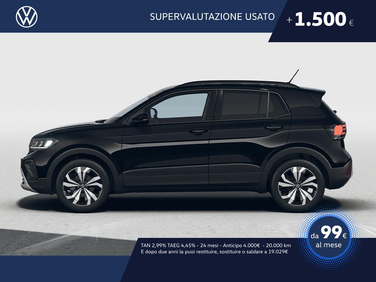 Volkswagen T-Cross 1.0 tsi edition plus 115cv