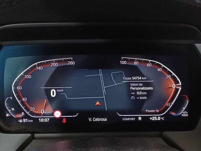 BMW Serie 1 F40 Benzina 118i Msport 136cv auto