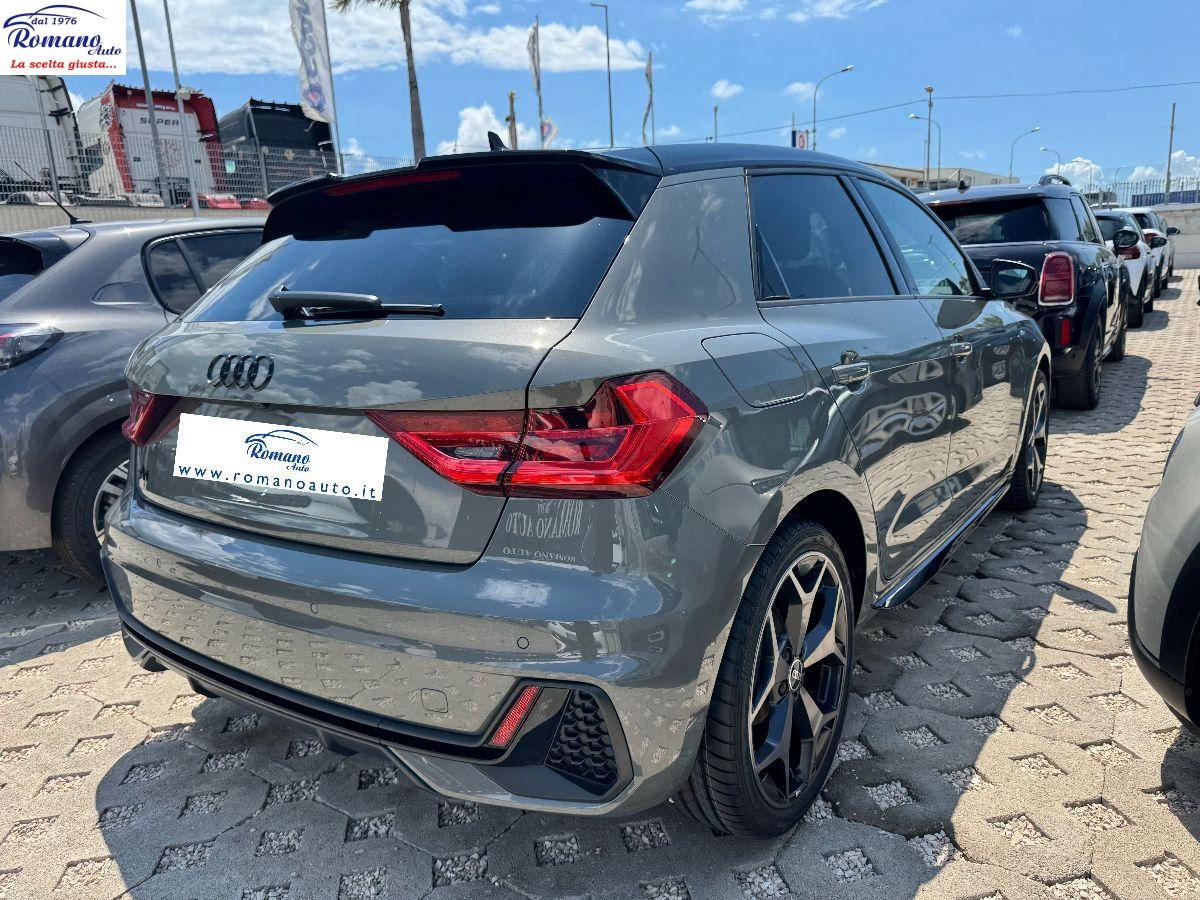 AUDI - A1 Sportback 30 TFSI S tronic Identity Black#S-LINE INTERNO!4 ANNI GARANZIA AUDI!