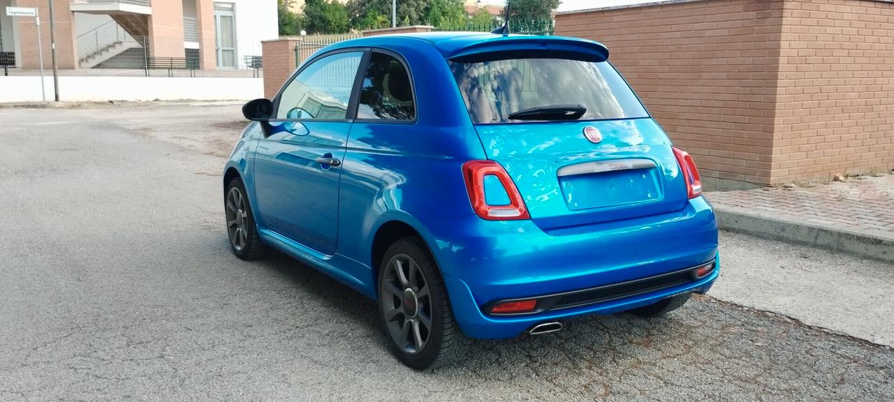 Fiat 500 1.2 "S" Connect Blu Italia