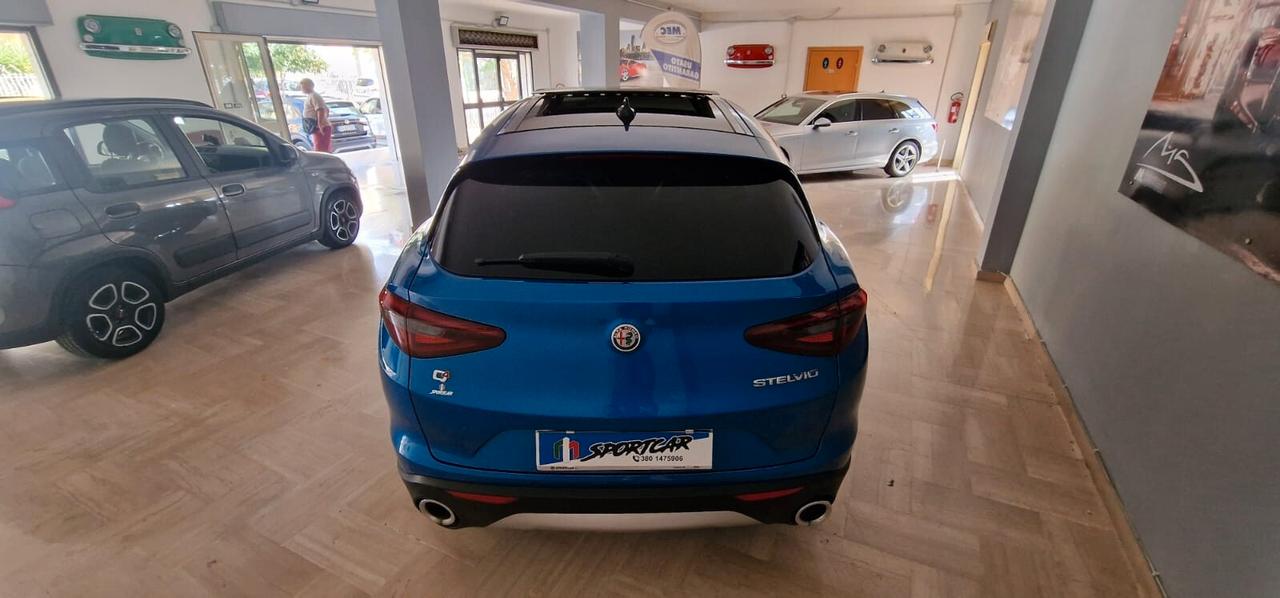 STELVIO 2.2 JTM 210 CV VELOCE BLU MISANO TETTO PANORAMICO