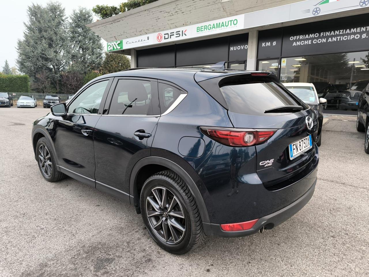 Mazda CX-5 2.2L Skyactiv-D 175 CV AWD Exclusive *GANCIO TRAINO**TETTO*BOSE*PELLE*