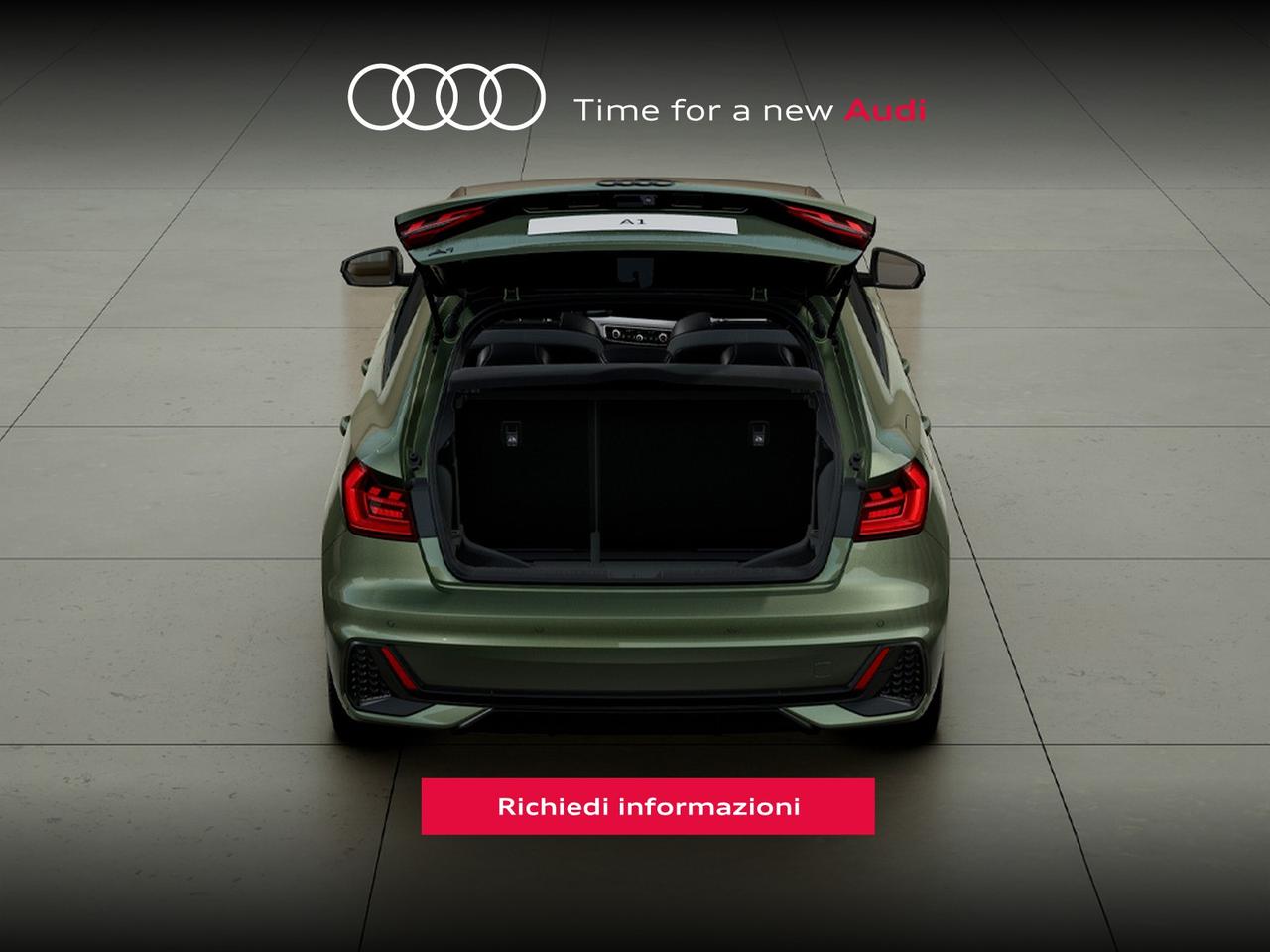 Audi A1 sportback 30 1.0 tfsi identity black 116cv s-tronic