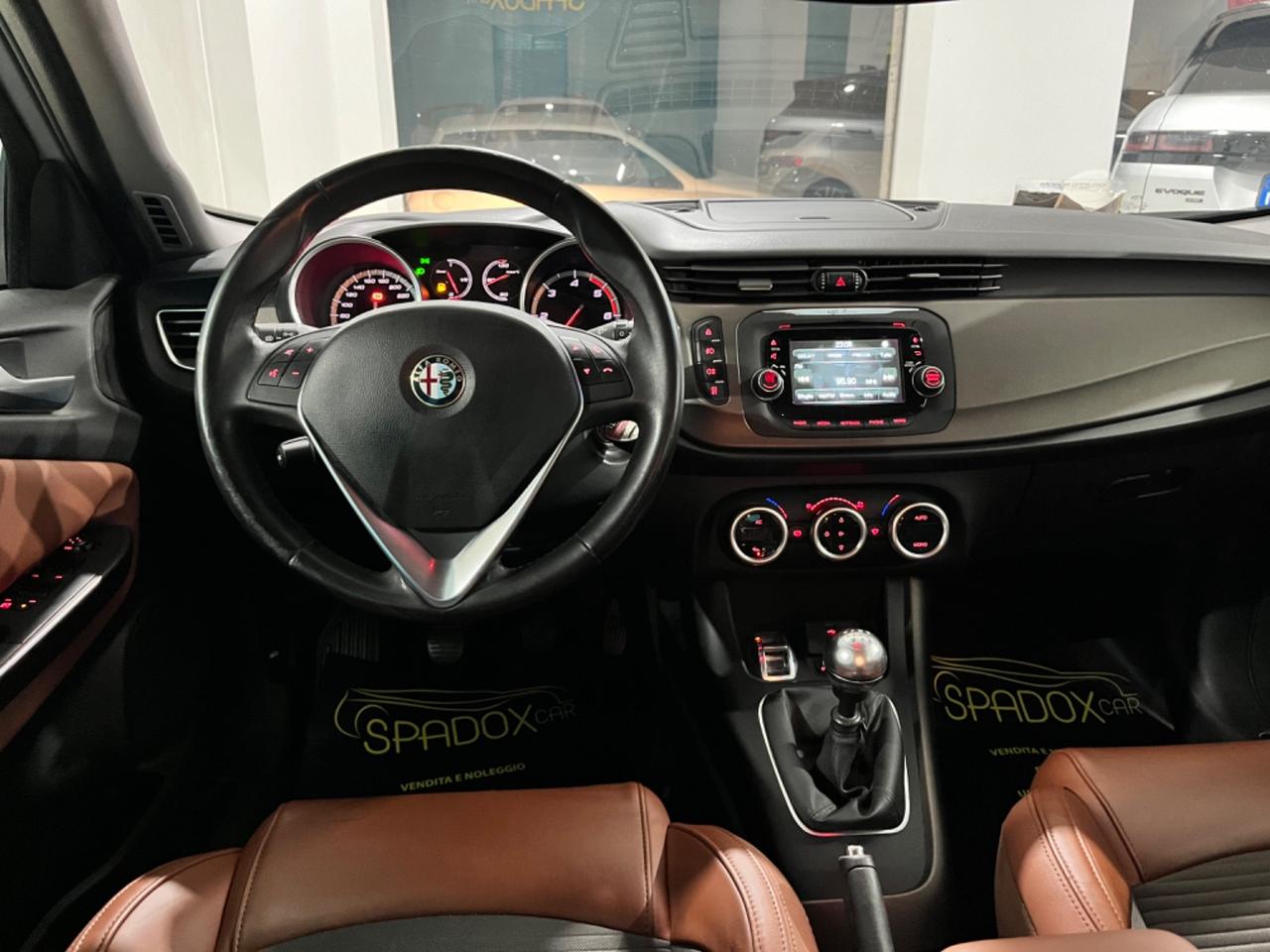 ALFA ROMEO GIULIETTA 1.6 DIESEL EXCLUSIVE *PELLE TABACCO