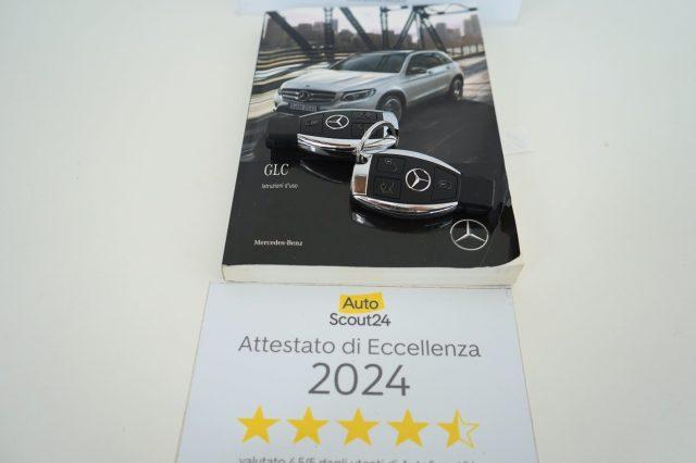 MERCEDES-BENZ GLC 250 d 4Matic Sport Grigio Opaco Uniprop. Tagliandata