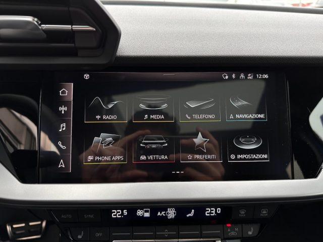 AUDI RS3 SPB TFSI quattro S tronic MATRIX CARPLAY TETTO ACC