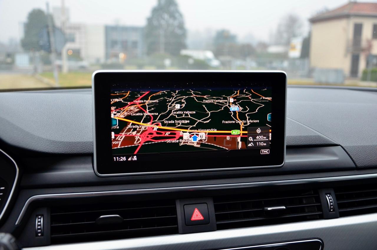 AUDI A4 AVANT 2.0 TDI BUSINESS SPORT 150cv S-TRONIC, UFF ITALIANA, SERVICE AUDI, EURO 6D, FARI LED, NAVI, VIRTUAL COCKPIT, PERMUTE