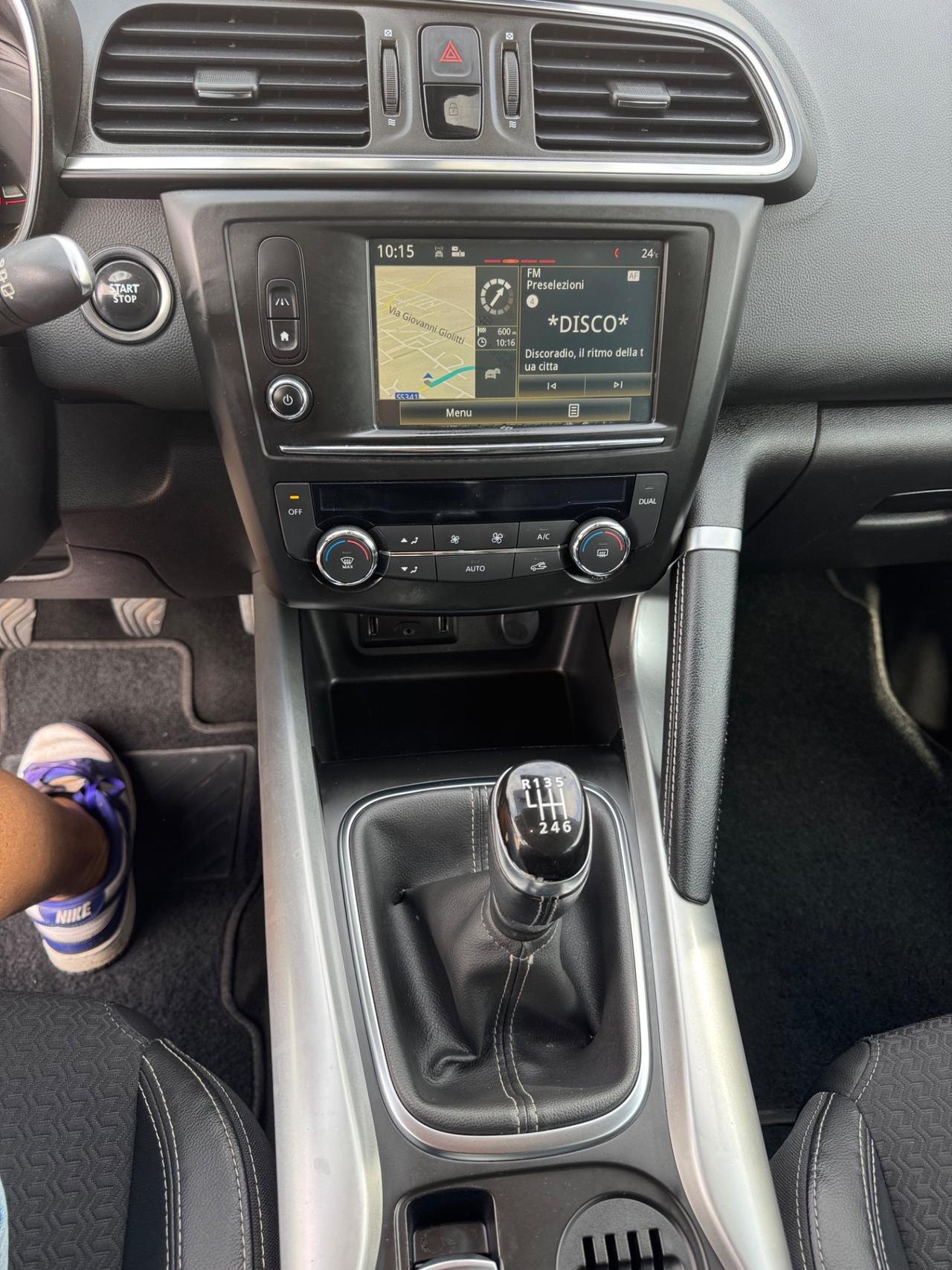 Renault Kadjar dCi 8V 110CV neopatentato Euro 6b