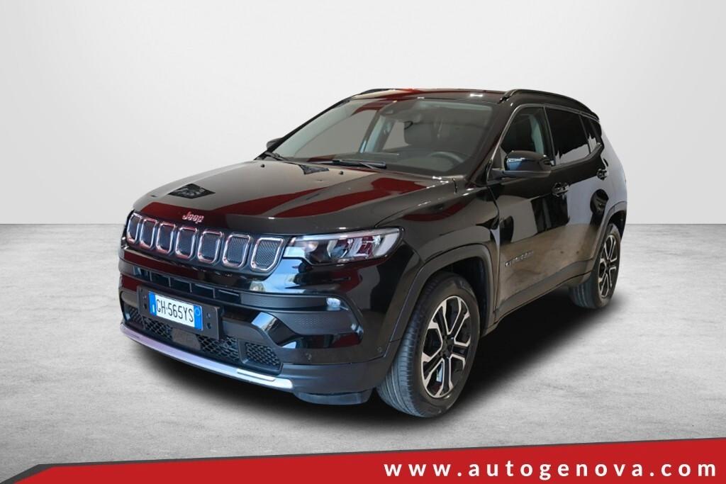 JEEP COMPASS 1.6 M-JET 16V 130CV 6M. 2WD LIMITED ( FARI LED - PELLE - COCKPIT - ADAPTIVE CRUISE - MIRROR - PDC - TELECAMERA POST. - CERCHI 18 )