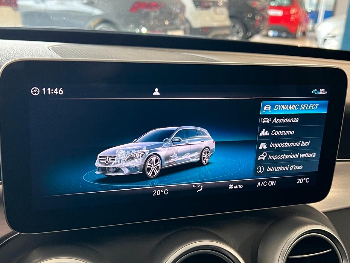 Mercedes-Benz C 200 d S.W. Auto Sport App conn Navi Led 19"