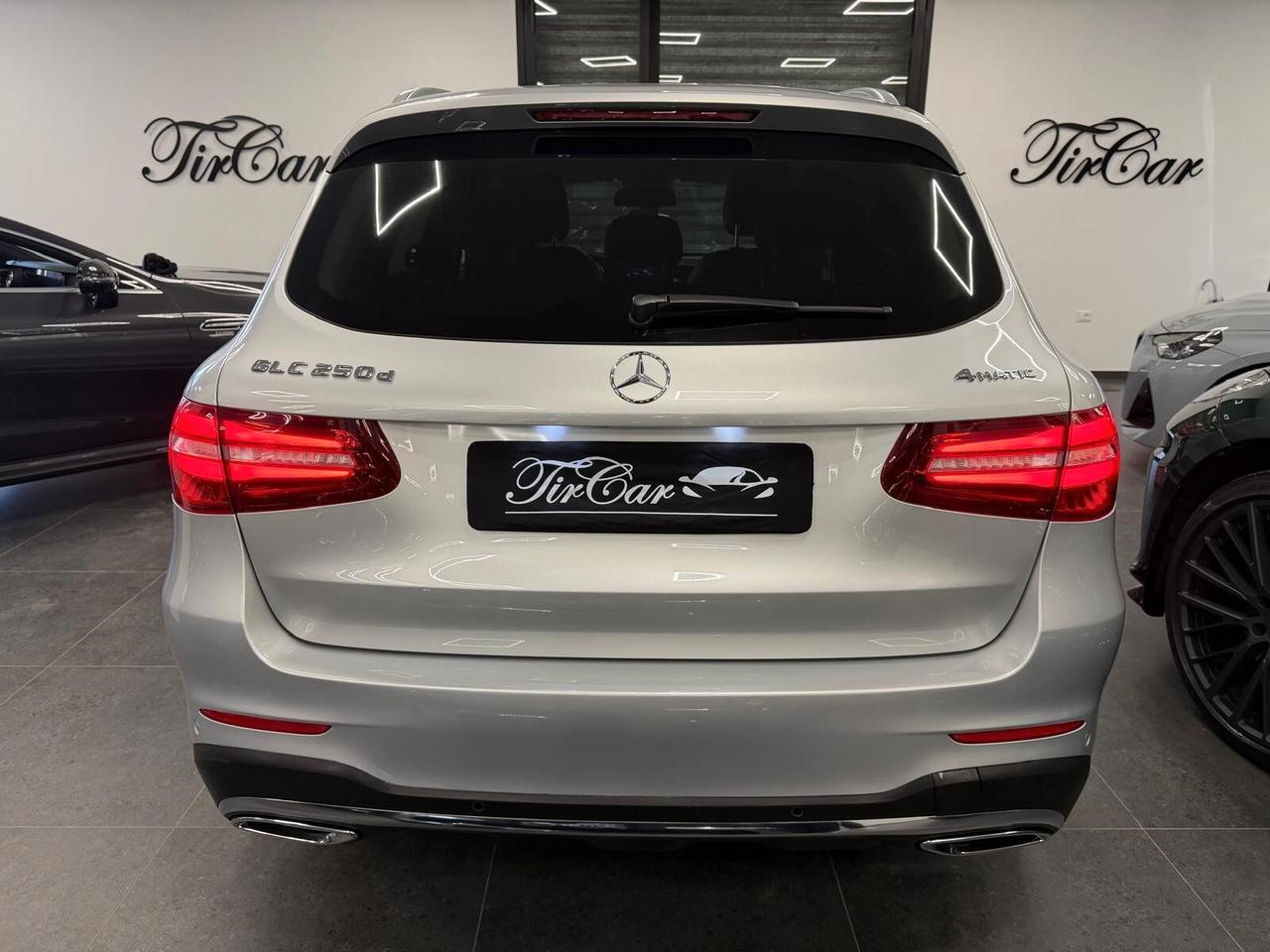 MERCEDES-BENZ GLC 250D 4MATIC PREMIUM 2.2 204CV PELLE NAVI CAM360° ANNO 2018