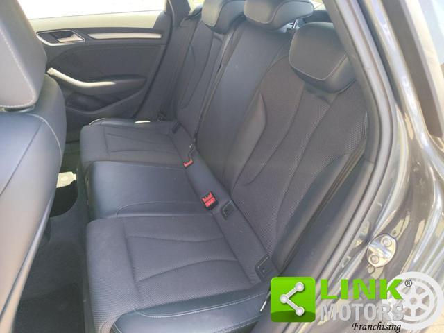 AUDI A3 SPB 2.0 TDI 184 CV quattro S tronic GARANZIA INCL.