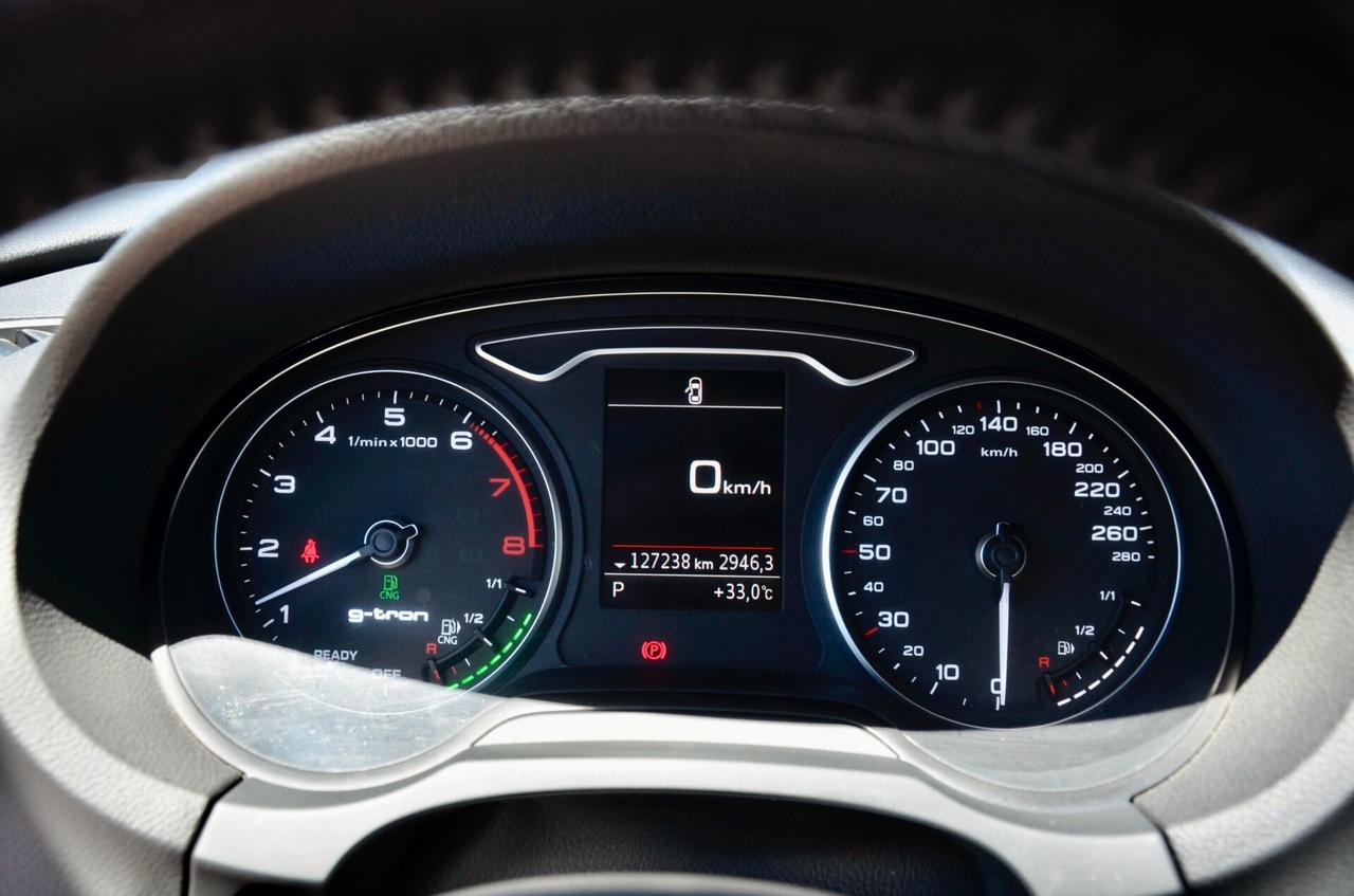 AUDI A3 SPORTBACK S-LINE 30 1.5 G-TRON 131cv S-TRONIC, UFF ITALIANA, EURO 6D, NAVI, FARI LED, PERMUTE