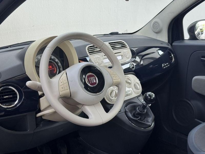 FIAT 500 1.2 Lounge 69cv UNIPROPRIETARIO NEOPATENTATI