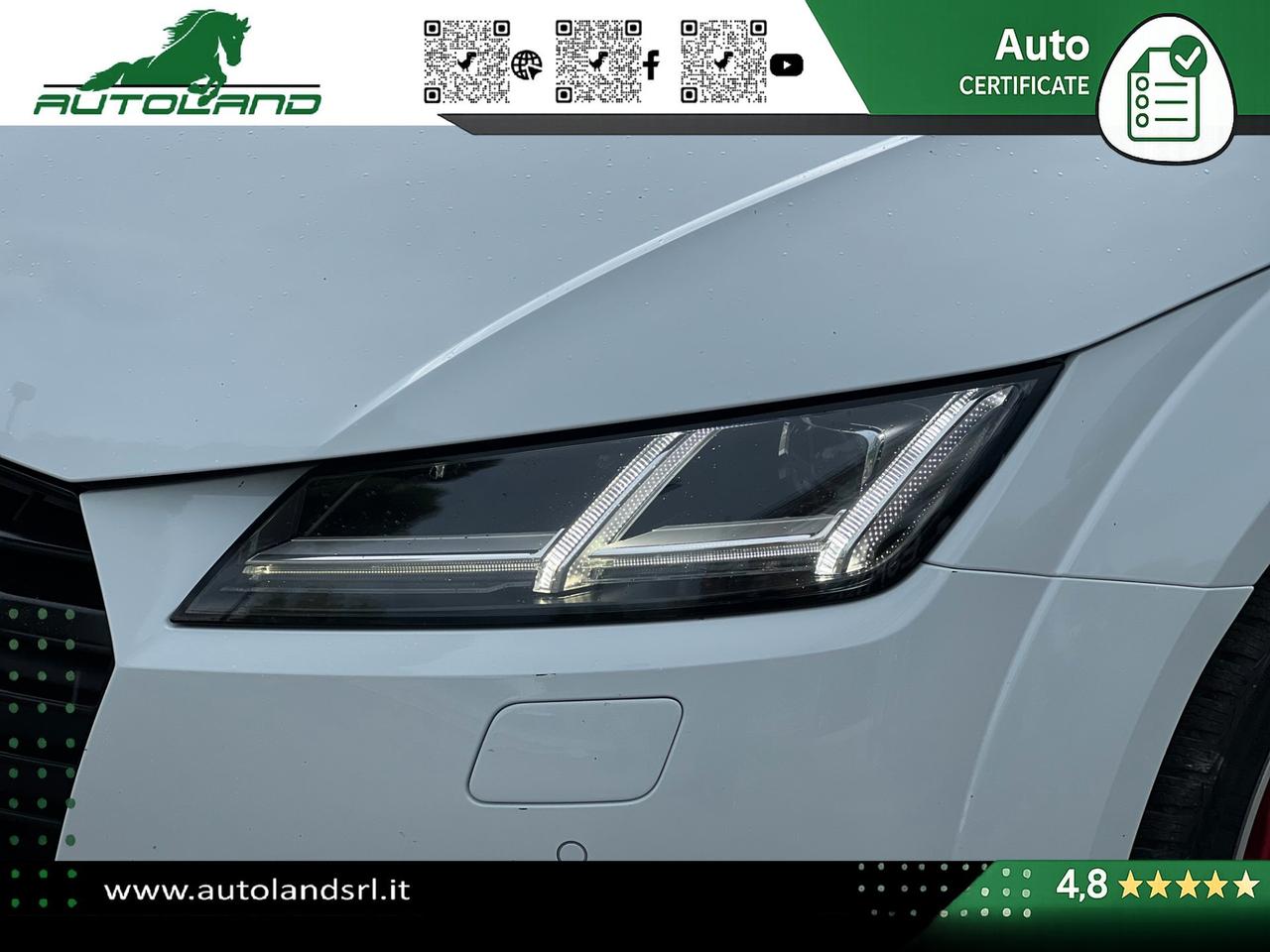 Audi TT Coupe 2.0 tfsi S line QUATTRO REVO Stage 3 - B&O - Matrix - MMI Plus - Retrocamera