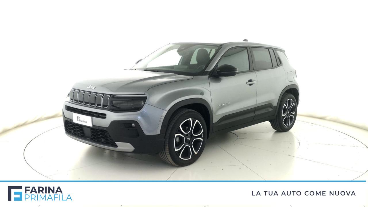 JEEP Avenger - Avenger 1.2 turbo Summit fwd 100cv