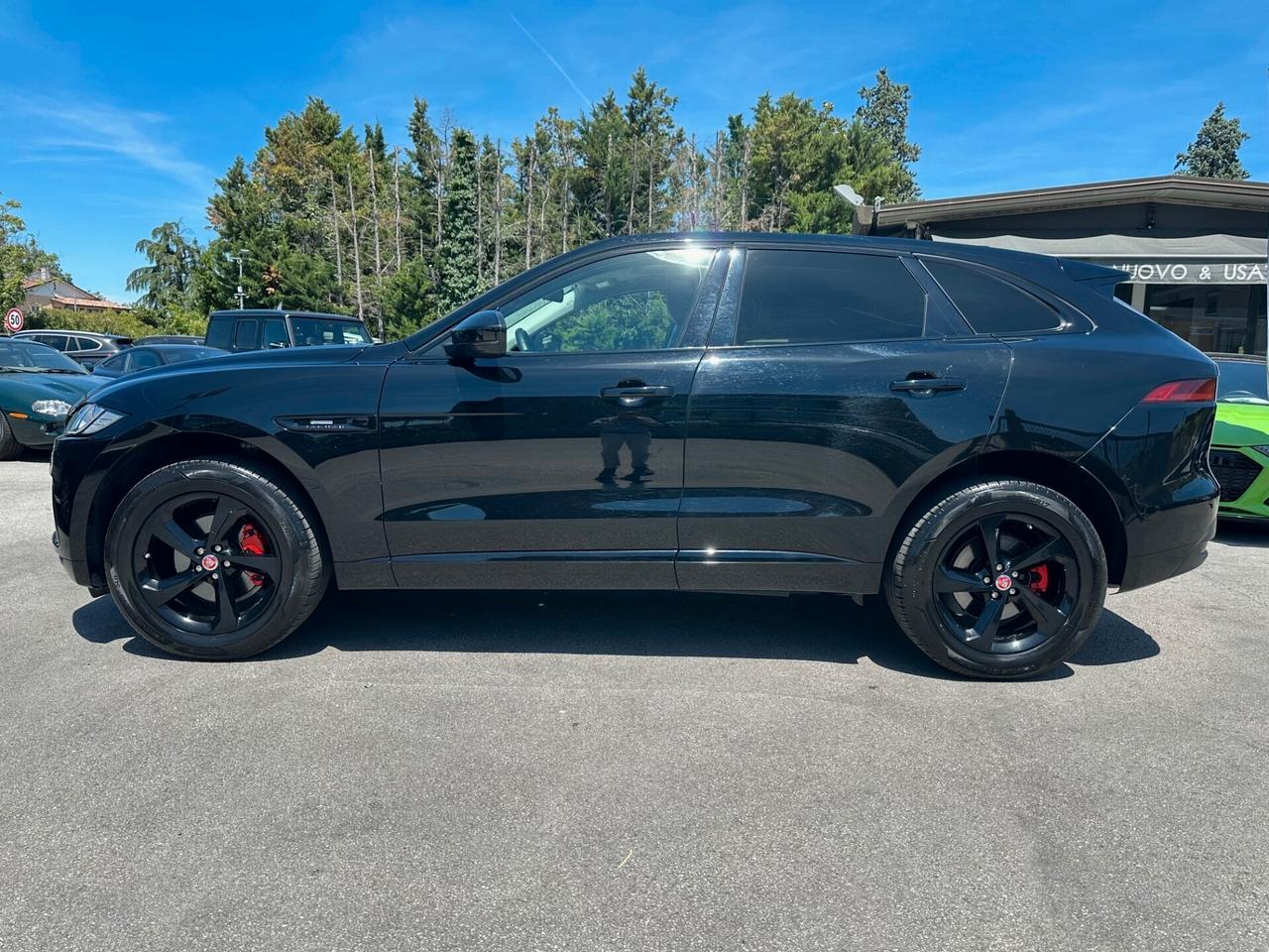 Jaguar F-Pace 2.0 D 180 CV AWD R-Sport /KM DOC/TETTO PAN/BELLISSIMA
