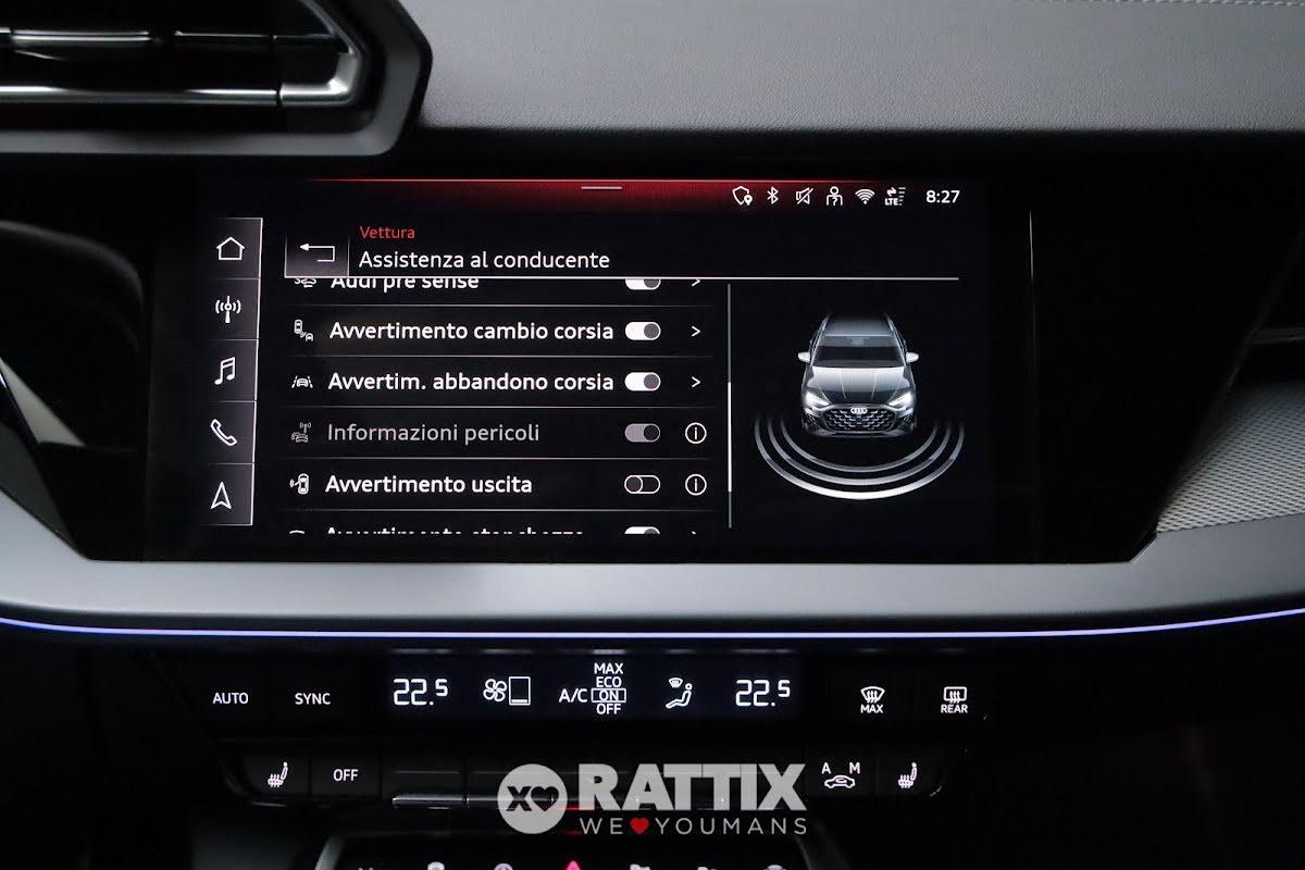Audi A3 Sportback 35 2.0 tdi 150CV S line s-tronic + tetto apribile