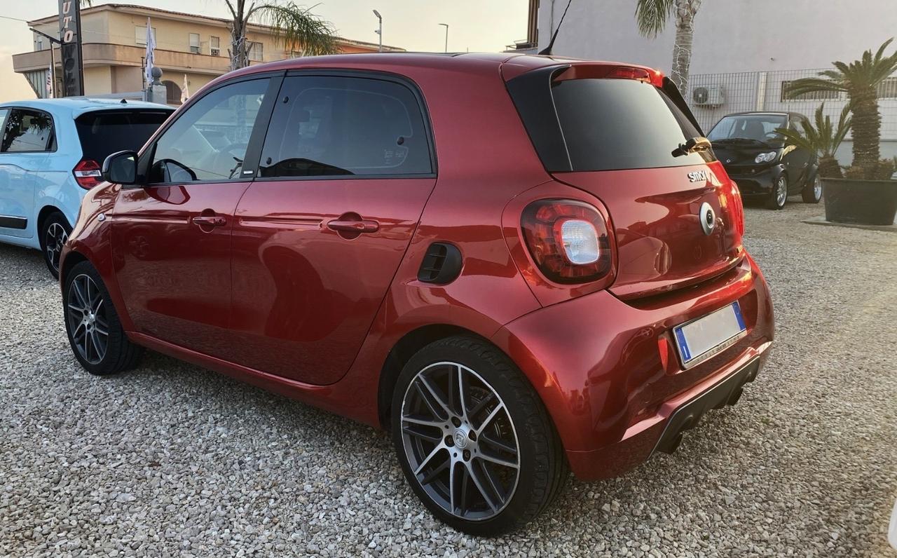 Smart ForFour brabus cabrio 109 cv