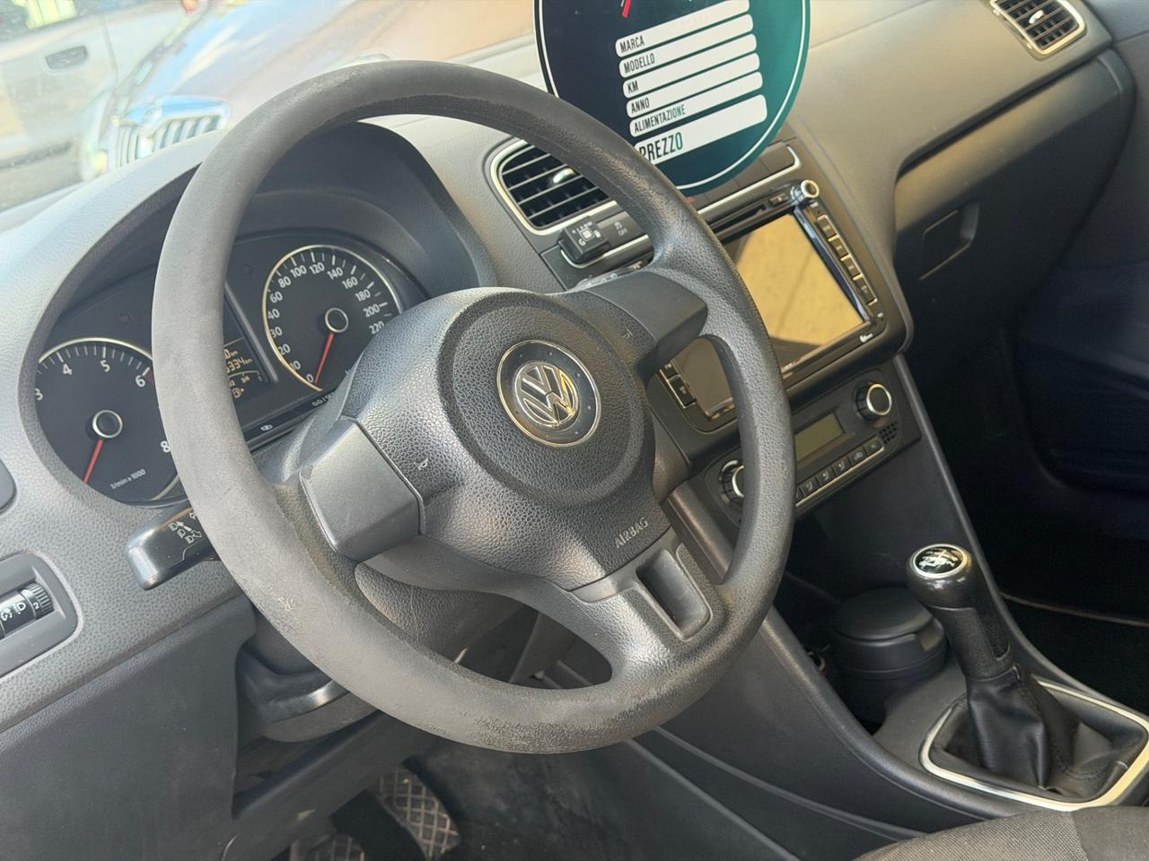 Volkswagen POLO 1.4 GPL 2012 - STEREO 2DIN