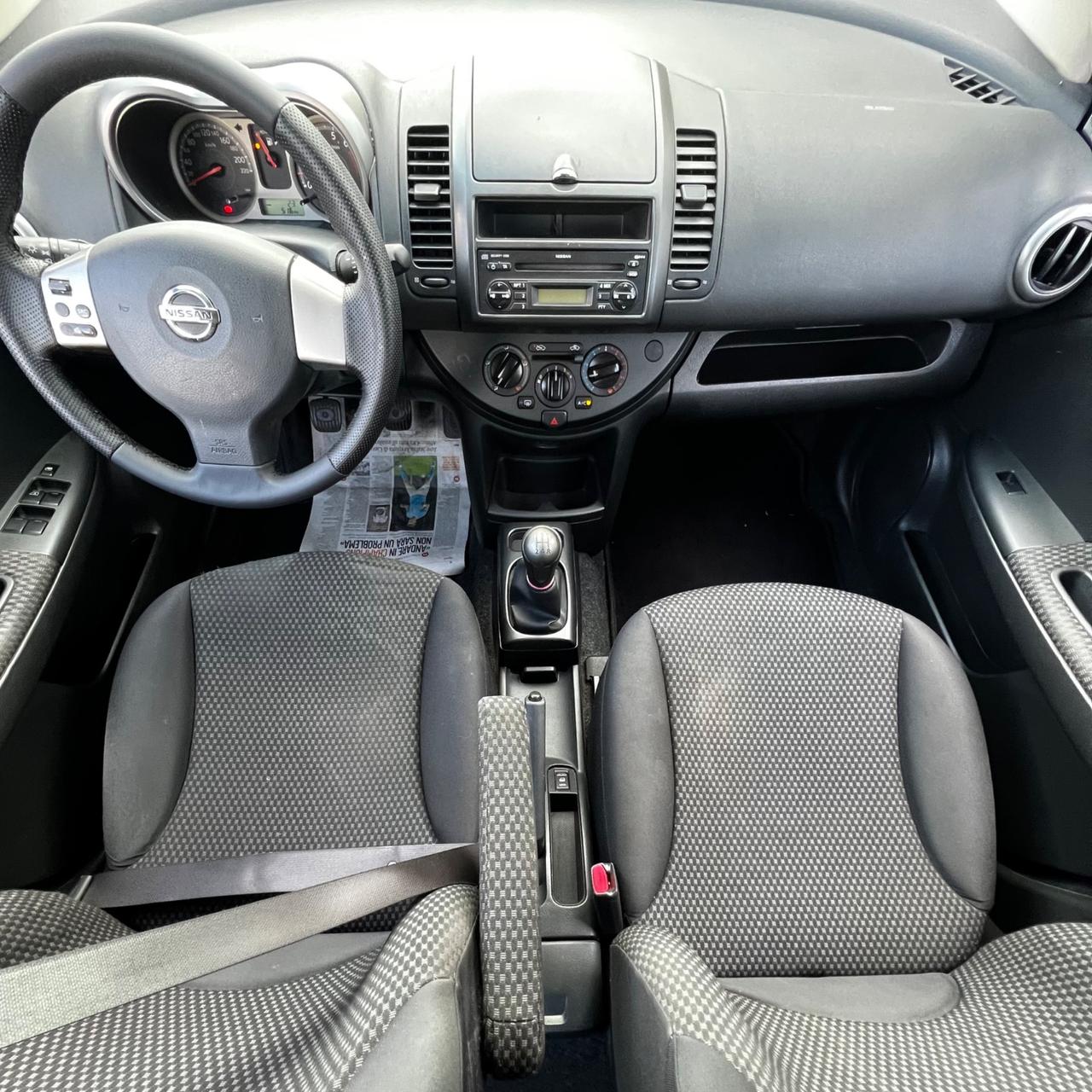 Nissan Note 1.4 benzina 88 Cv , UNICO PROPRIETARIO