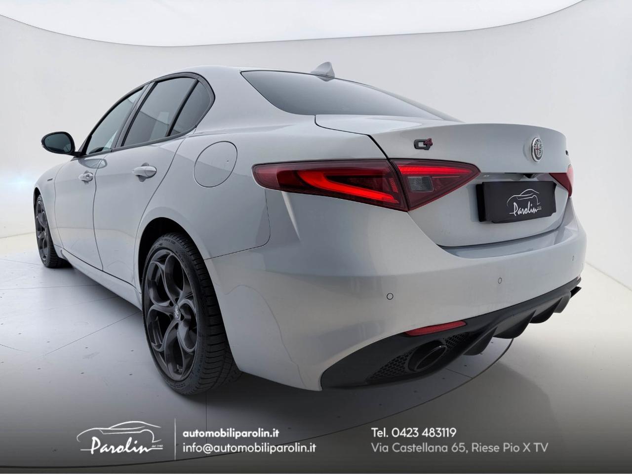 Alfa Romeo Giulia 2.2 t Veloce Q4 210 cv auto Bianco Lunare