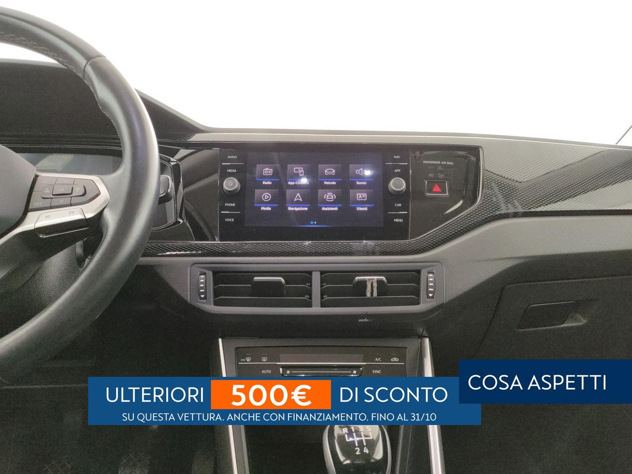 Volkswagen Taigo 1.0 tsi life 95cv