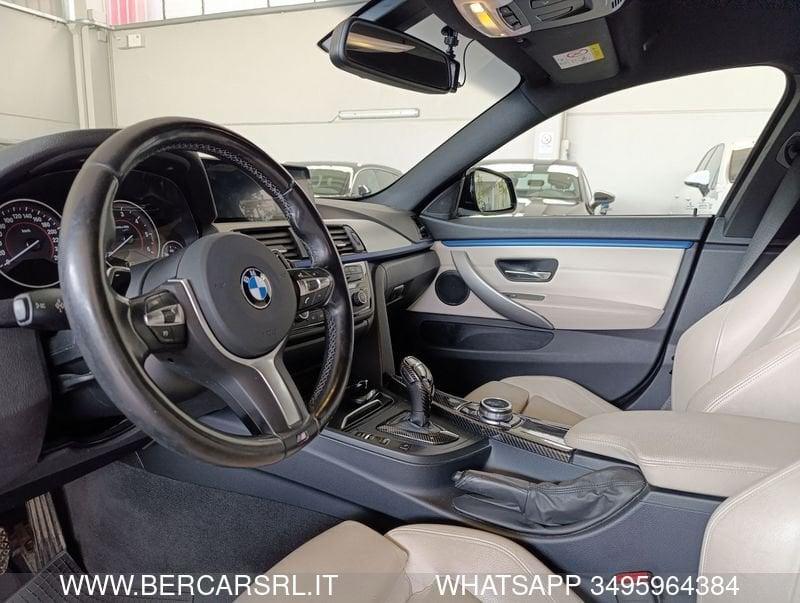 BMW Serie 4 Gran Coupé 420d xDrive MSport*PDC*NAVIGATORE*PELLE*MSPORT*CAMBIO AL VOLANTE*