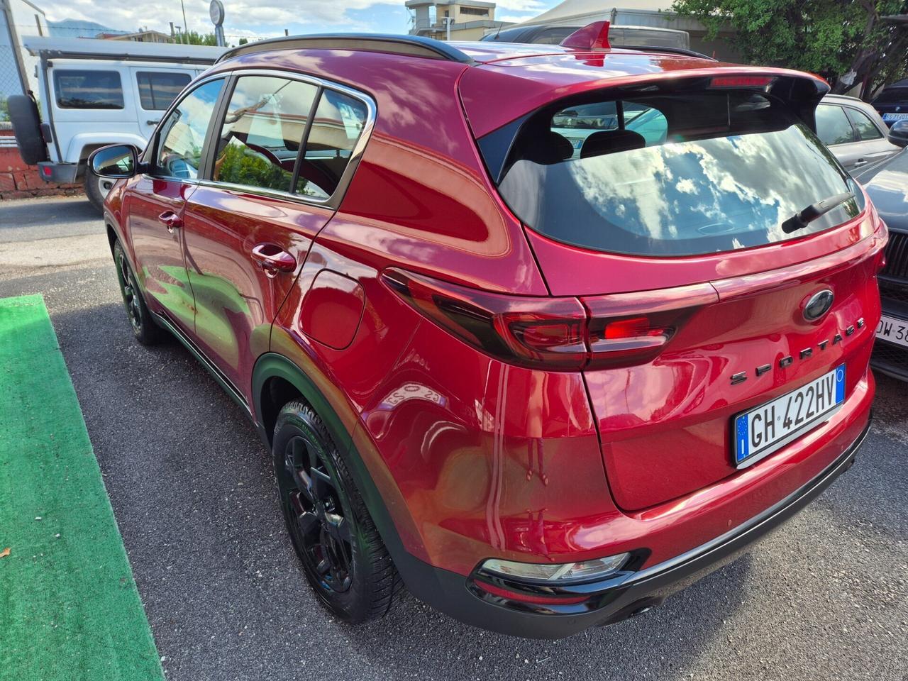 Kia Sportage 1.6 CRDI 136 CV 2WD Mild Hybrid Black