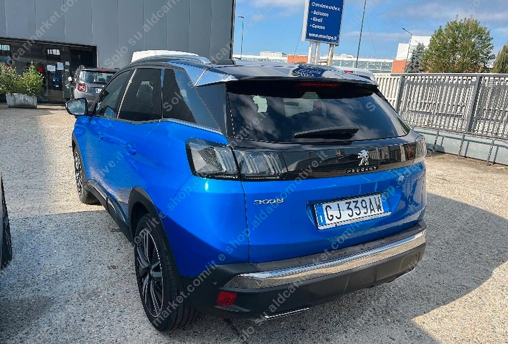 Peugeot 3008-GT 130CV EAT8 TETTO APRIBILE 2022