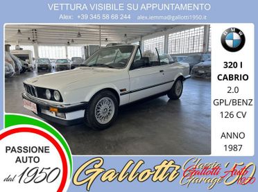 BMW Serie 3 320I Cabrio 2.0 benzina/gpl 126cv