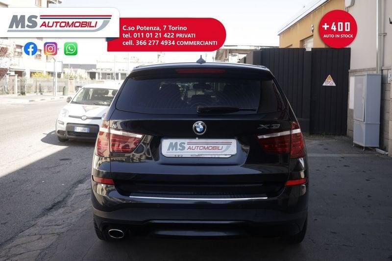 BMW X3 BMW X3 xDrive20d xLine Navi Unicoproprietario 140KW ANNO 2016