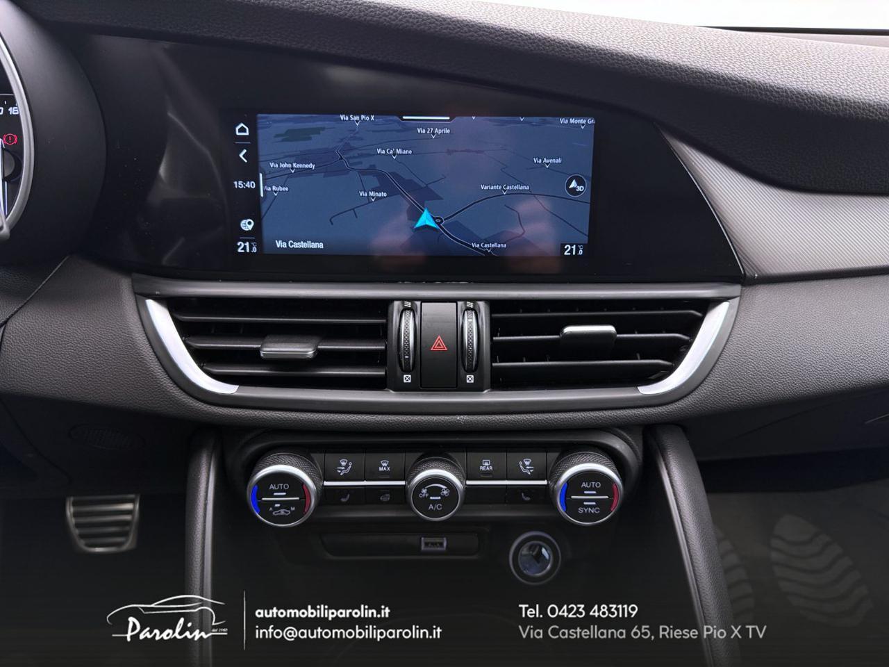 ALFA ROMEO Giulia 2.2 Turbodiesel 210 CV AT8 AWD Q4 Veloce Tetto