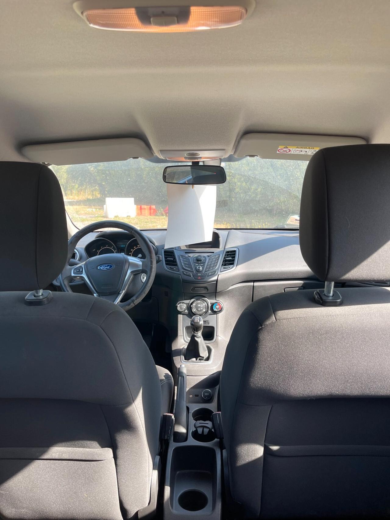 Ford Fiesta 1.2 60CV 5 porte BOLLO ESENTE - CLIMA MULTIFUNZIONE NEO PATENTATI