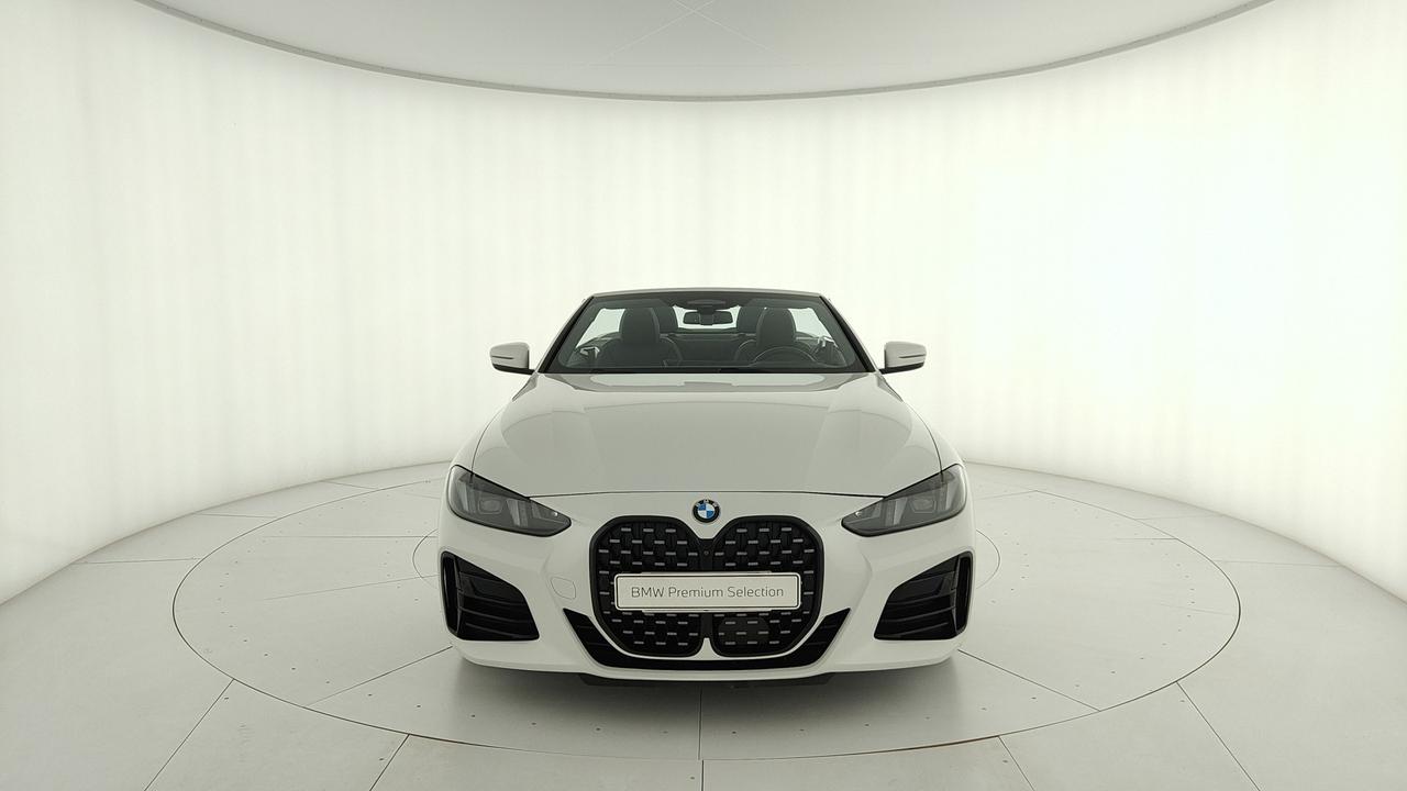 BMW Serie 4 G23 LCI 2024 Cabrio - 420d Cabrio mhev 48V MSport Pro auto