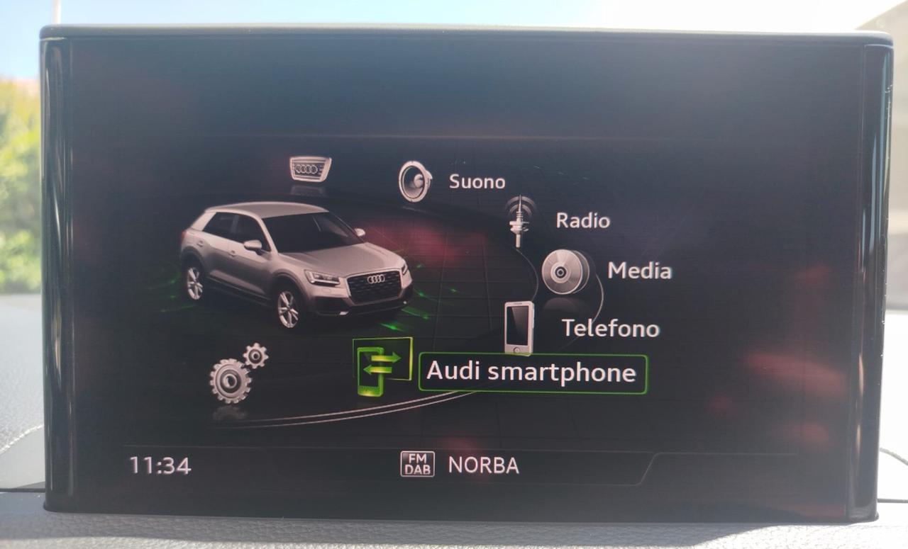 Audi Q2 S tronic 1.6 116CV Design 2020 TETTO NEO