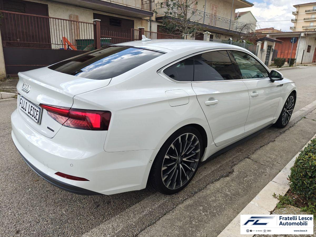 AUDI - A5 Sportback - A5 SPB 2.0 TDI 190CV cl.d qu. S line ed.(sede Piano Lago)
