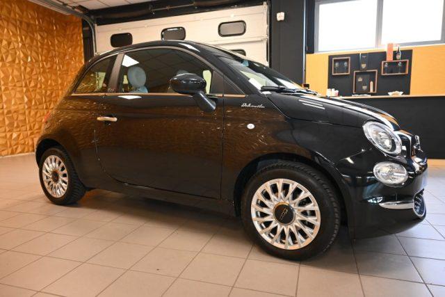 FIAT 500C 1.0 HYBRID DOLCEVITA PELLE/TESS.CARPLAY 15"CRUISE!