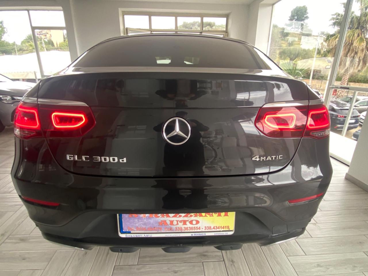 Mercedes-benz GLC300D COUPÈ 245cv 4Matic AMG NIGHT TETTO2020