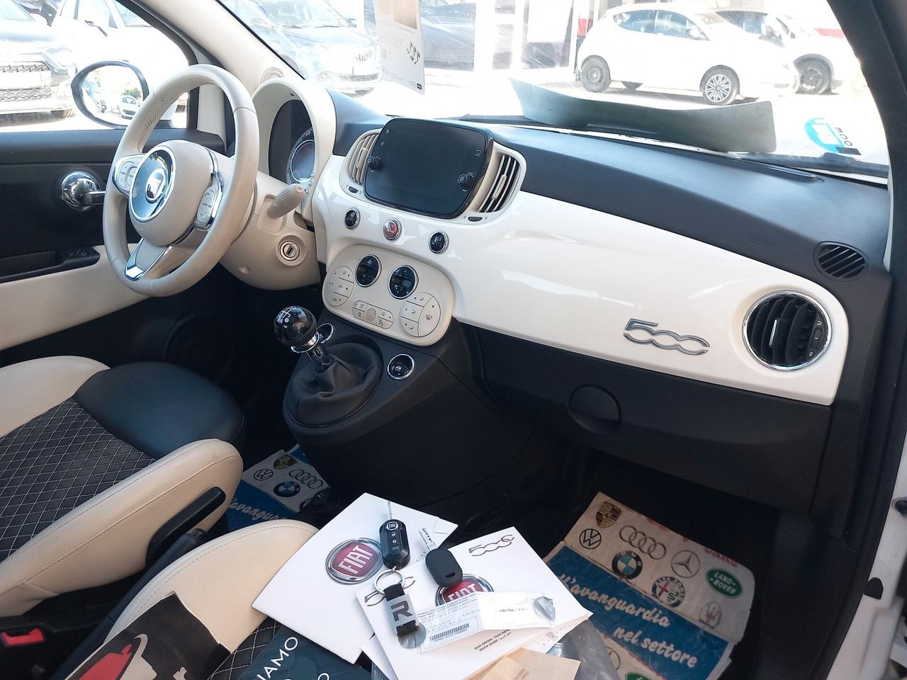 Fiat 500 1.0 Hybrid Dolcevita km 34900 garanzia totale