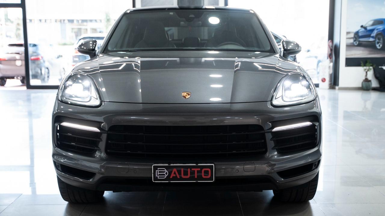 Porsche Cayenne COUPE 3.0 E-HYBRID TIPTRONIC 21" TETTO PACK CHRONO SEDILI SOSP SERVICE FULL